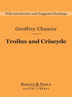 cover image of Troilus and Criseyde